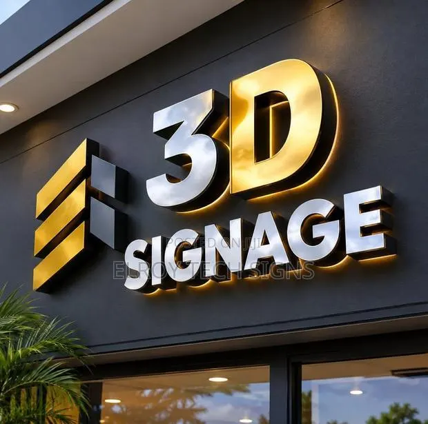 3D Signboard & Facial Sign for Shops, Boutiques, Salons & Restaurants · Photo 1