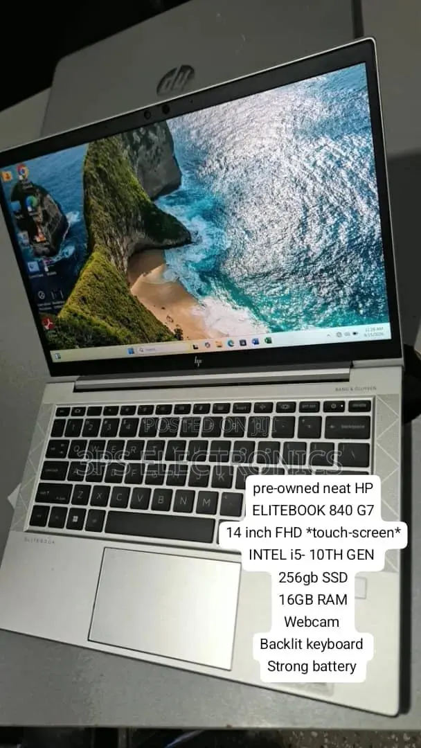 Laptop HP EliteBook 840 G7 16GB Intel Core i5 SSD 256GB · Photo 1
