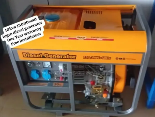Own Your Energy With Ingco 10kva 13000watt Diesel Generator · Photo 1
