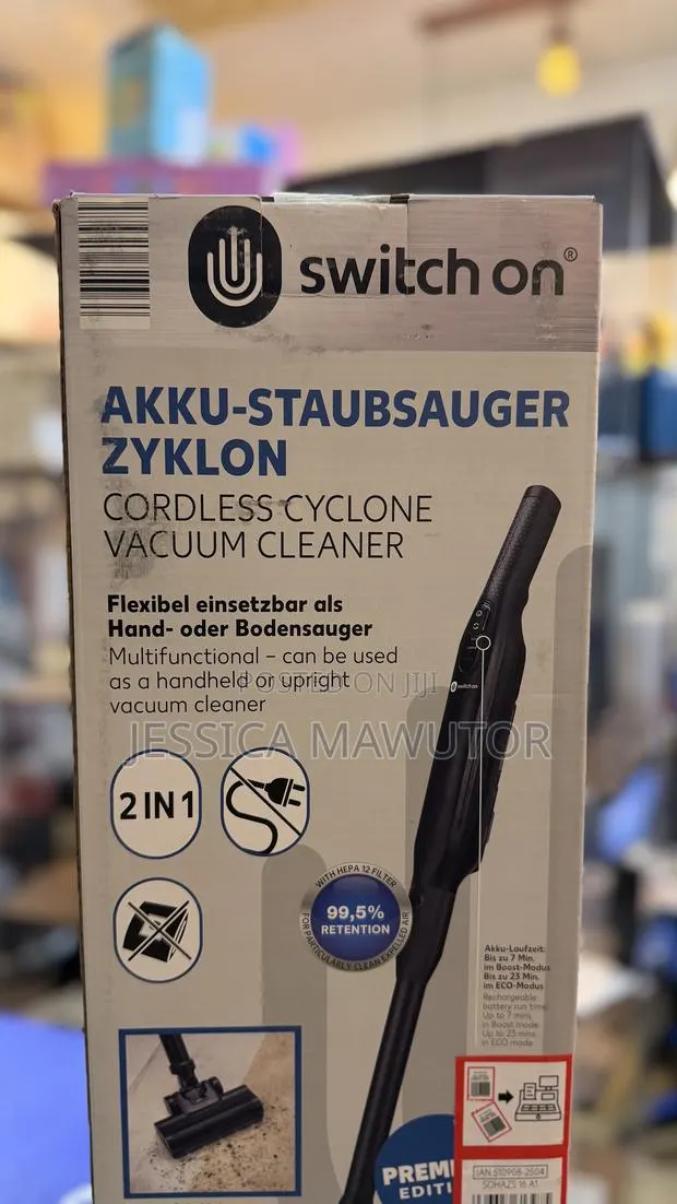Switch on Cordless Cyclone Vacuum Cleaner Is a Versatile · Photo 1