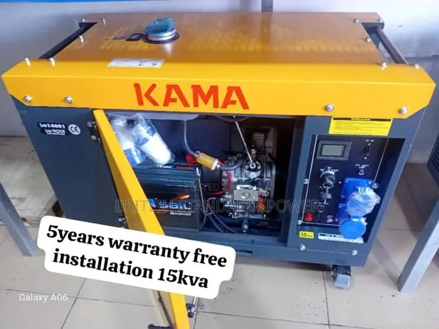 High Pressure Power 15kva Kama Diesel Generator Kama · Photo 1