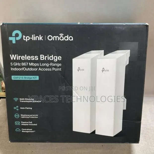 TP-Link Omada EAP215 Point to Point Wireless Bridge Kit Outdoor · Photo 1