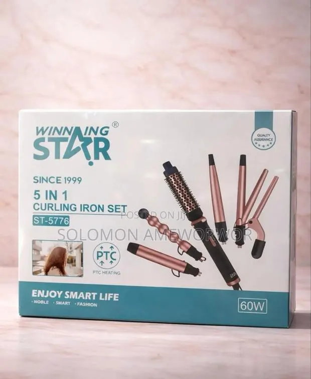 Winning Star 5 in 2 Curling Iron Set · Photo 1