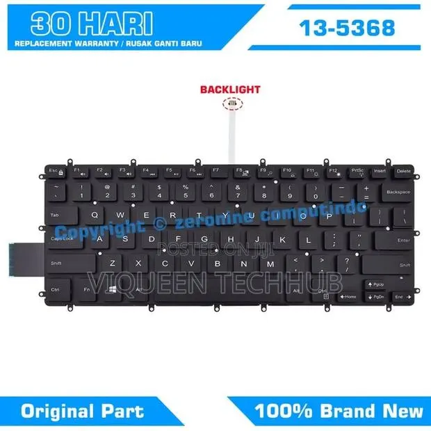 Dell Series All Types (13-5000 Keyboarddell 13-7000 Keyboard) · Photo 1