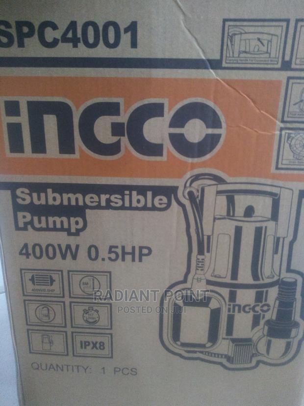 0.5hp Submersible Water Pump Ingco · Photo 3