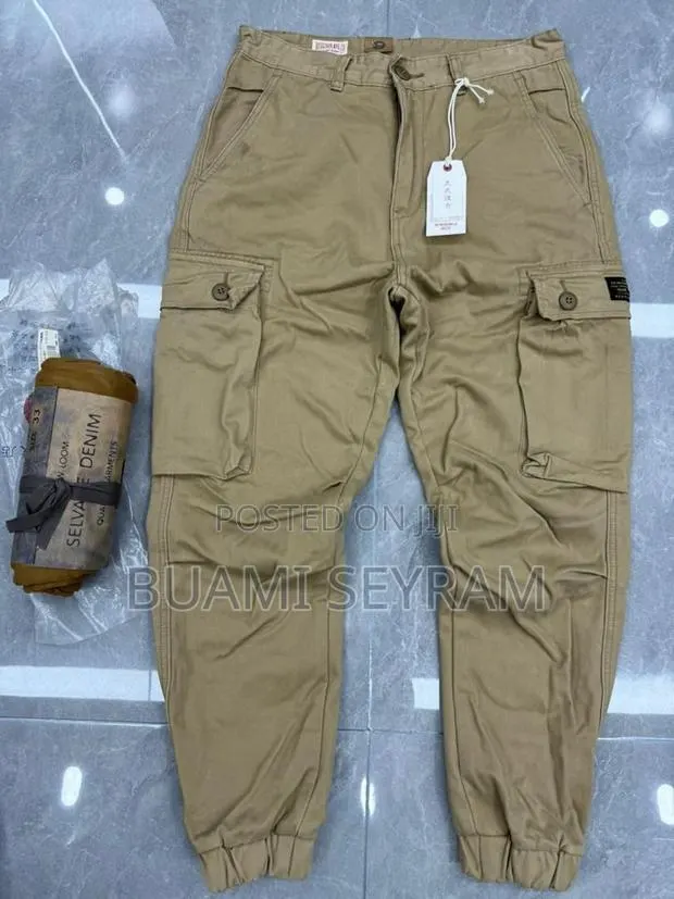 Khaki Side Pocket Trousers · Photo 1