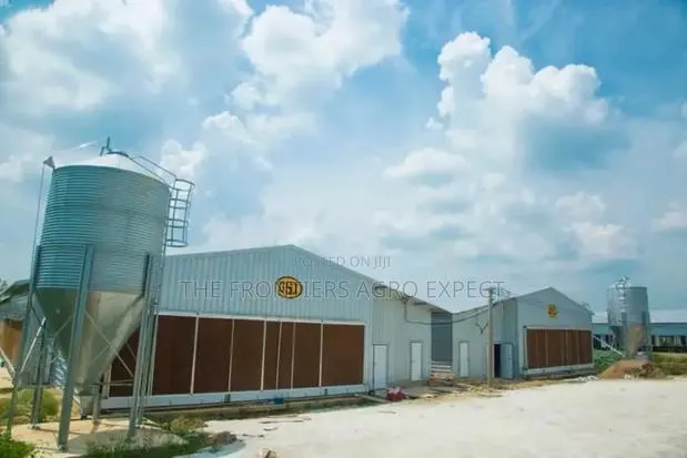 Galvanized Chicken Structures With Battery Cage System · Photo 1