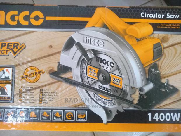 Circular Saw Ingco 1400W Power · Photo 1