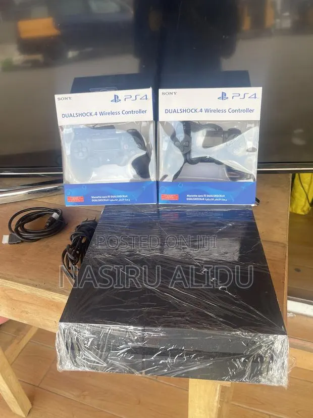 Ps4 Pro With 10-15 Good Games Two Controllers . From Home Use · Photo 3