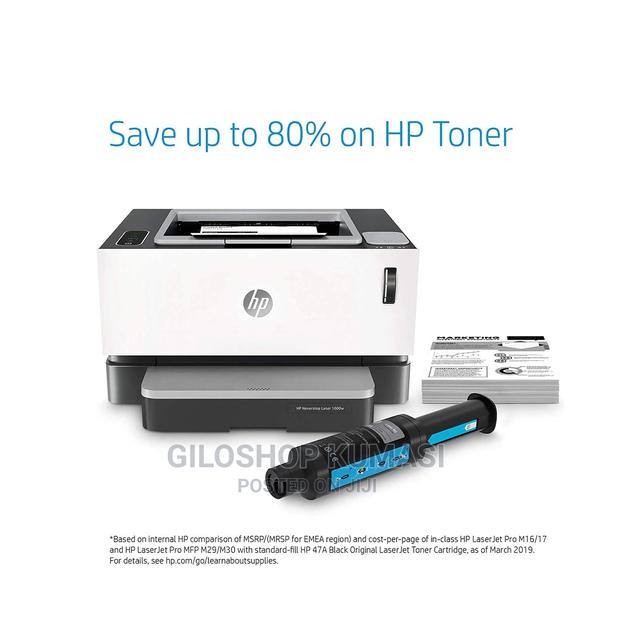 Hp Neverstop 1000w Wifi Enabled Monochrome Laser Printer · Photo 4