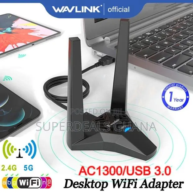Wavlink Ac1300 Wireless Network Adapter · Photo 1