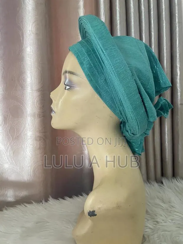 Green Autogele Head Wrap · Photo 1