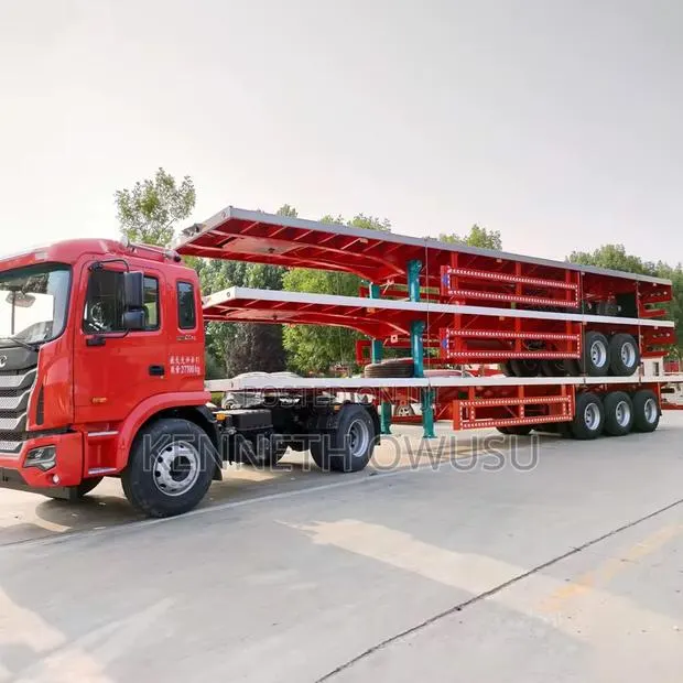 China Customized 3 4 Axles Full Trailer Trucks · Photo 1