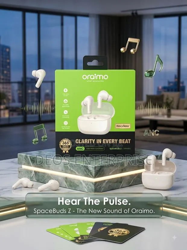 Oraimo SpaceBuds Z Clear ANC X · Photo 1