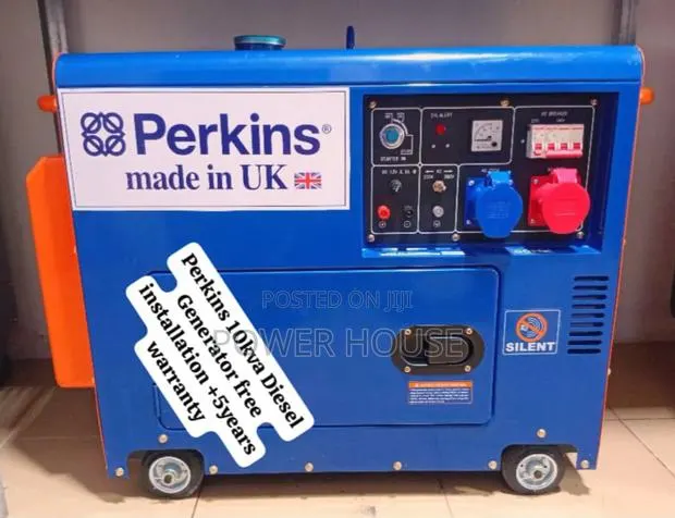 Mystic Mind Engine Perkins Diesel Generator 10kva Silent · Photo 1