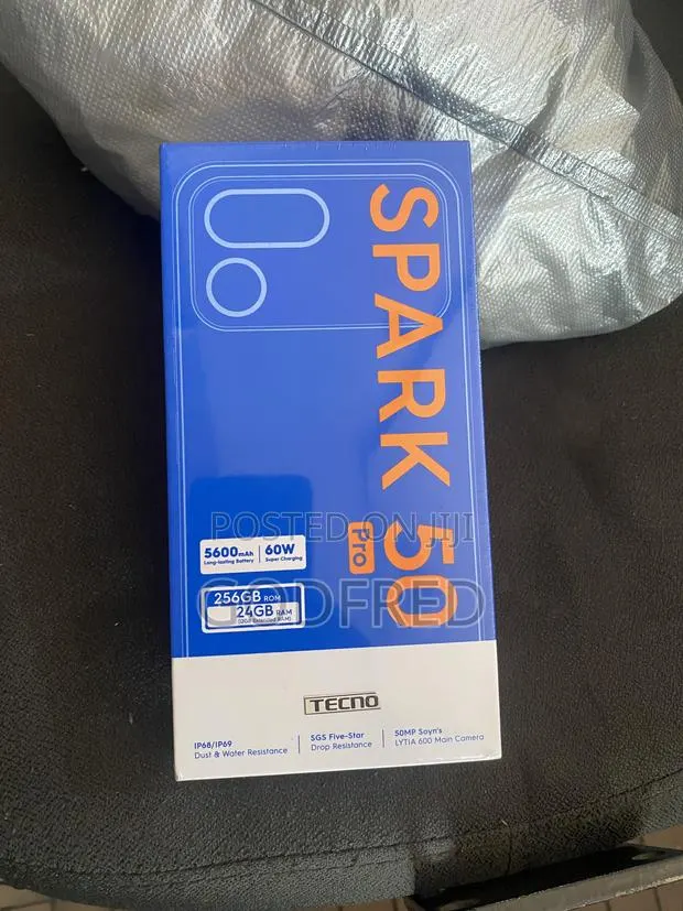 New Tecno Spark 50 Pro 256 GB Black · Photo 1