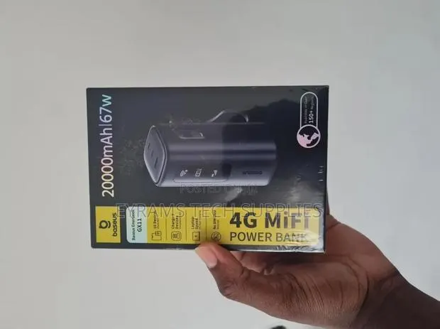Baseus Energeek Gx11 Mifi Power Bank 20000mah 67w · Photo 1