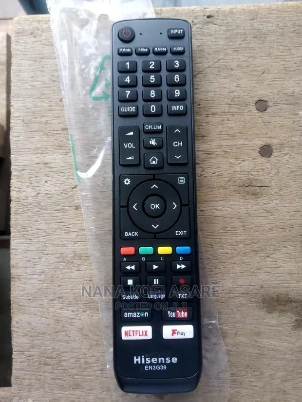 Hisense Smart/Andrio Remote Control · Photo 1