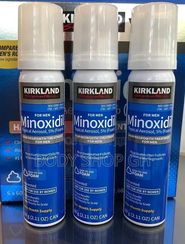 Kirkland Minoxidil Foam - Hairline, Beard and Baldness Growt · Photo 1