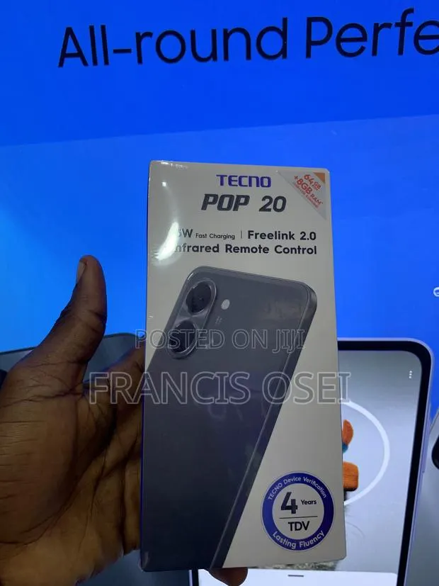 New Tecno Pop 20 128 GB Gray · Photo 1
