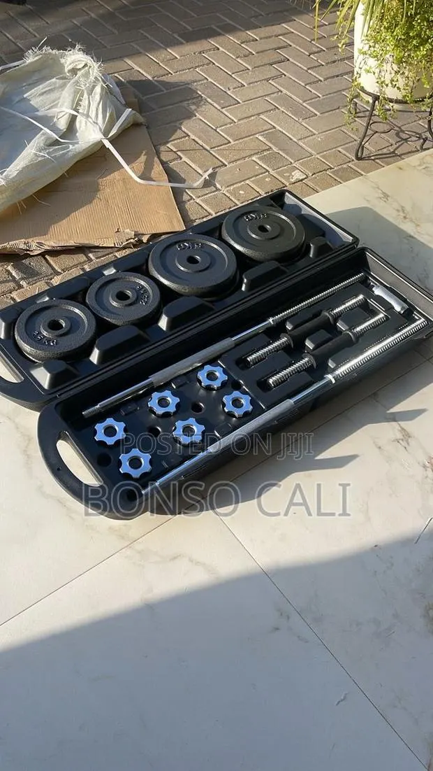 50kg Barbell Dumbell Set · Photo 1