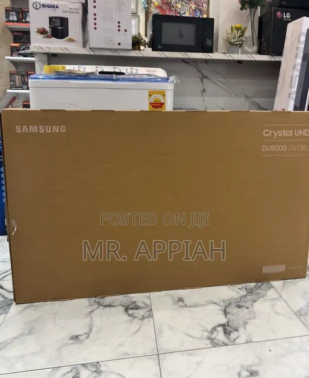High Quality Samsung 55du8000 55” Uhd Smart Tv(2024)Black. · Photo 1
