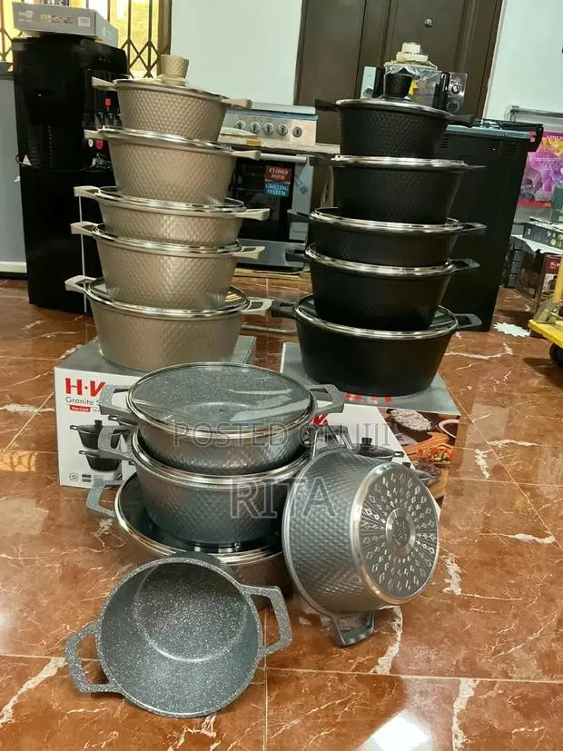 HK Granite Coating Cookware or Saucepan