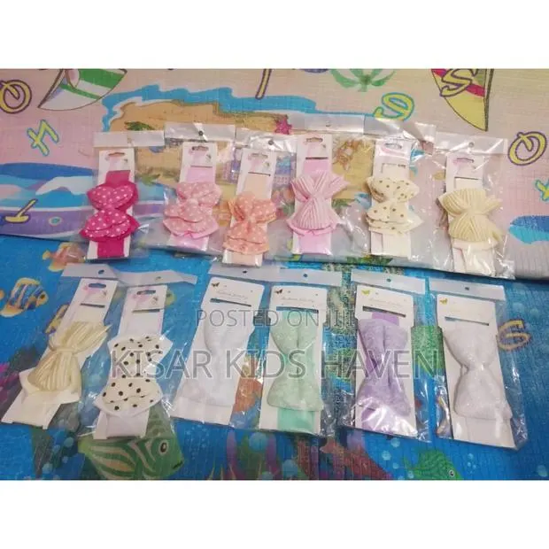 Cute and Beautiful Baby Girl Hair Band 0 to 1 Year ( Price for 3pcs) · Photo 1