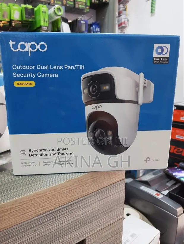 Tapo Outdoor Dual Lens Pan/Tilt Security Camera (Tapo C545d) · Photo 1