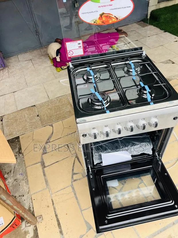 Ultra Modern Sleek New Line Gas Cooker 4b 60/60 Oven Grill · Photo 1