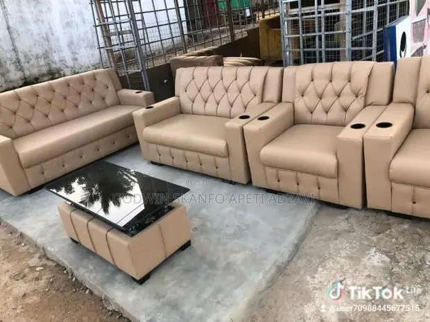 Sofas Stuffing Chairs and Center Table · Photo 1