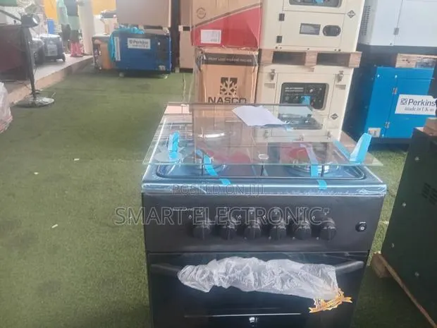 Volcano 4-Burner Gas Stove With Oven Durable Stylish Cooking Cooker · Photo 1
