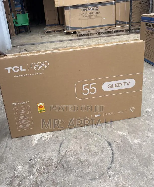 Classic TCL 55” Qled Smart Screen TV(Black)2024 Model · Photo 1