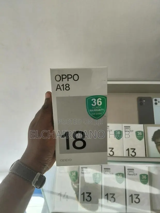 New Oppo A18 64 GB Black · Photo 1