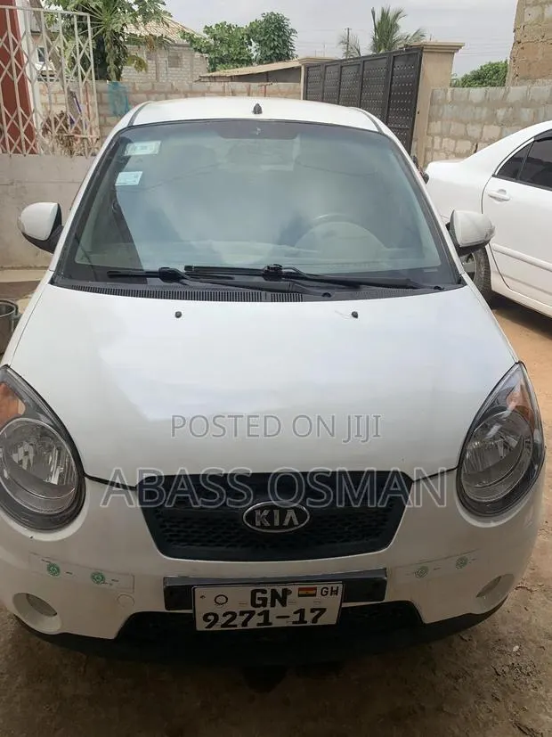 Kia Morning 2008 White · Photo 1