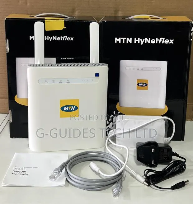 MTN 4g Universal Router Ac1300 Cat6 With Backup Battery Zte Mf286c · Photo 1