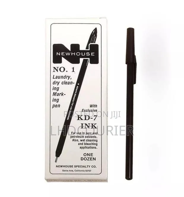 Dry Cleaning Tagging Pen – Kd-7 Ink (12 in the Box) · Photo 1