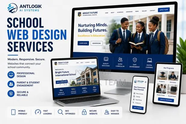 Professional School Website Design Services in Ghana · Photo 1