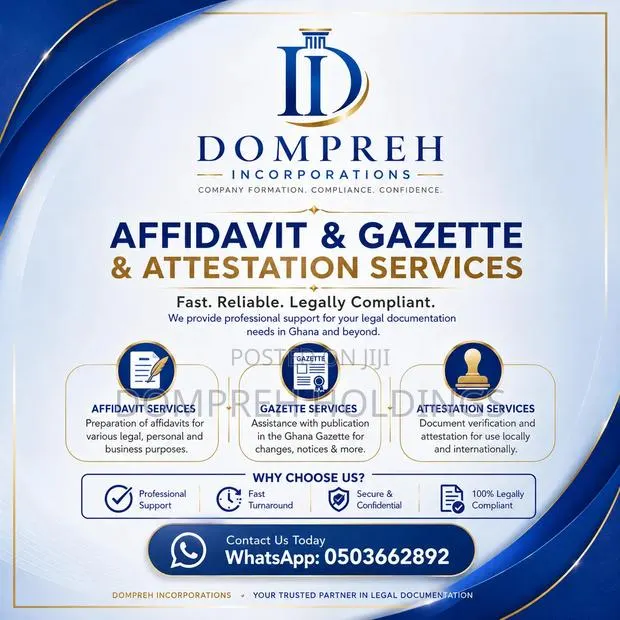 Document Attestation Certification, Affidavit Gazette Services · Photo 1
