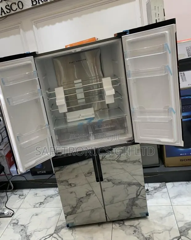 Exclusive Pearl PF-630MDBG-2GB 4-Door French-Style Refrigerator · Photo 1