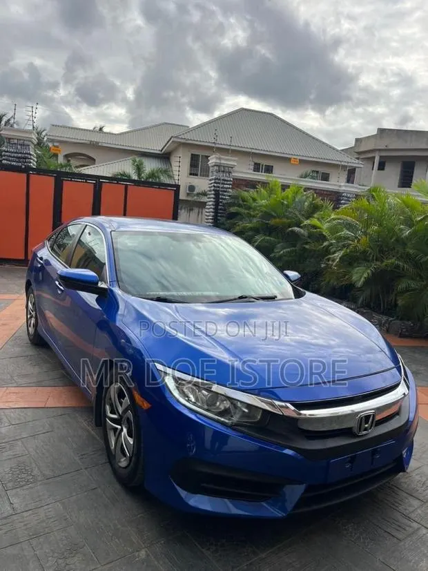 Honda Civic EX-L 4dr Sedan (1.5L 4cyl) 2017 Blue · Photo 1