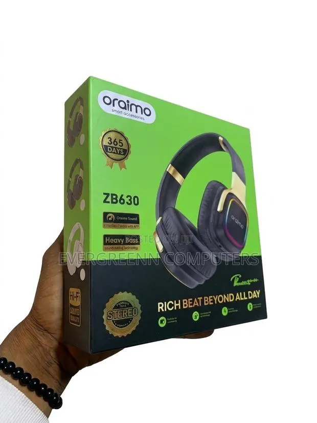 Oraimo Boompop (Zb630) Wireless Over-Ear Headphones · Photo 2