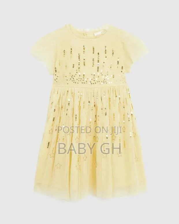 Marks and Spencer Yellow Kids Occasion Dress · Photo 1