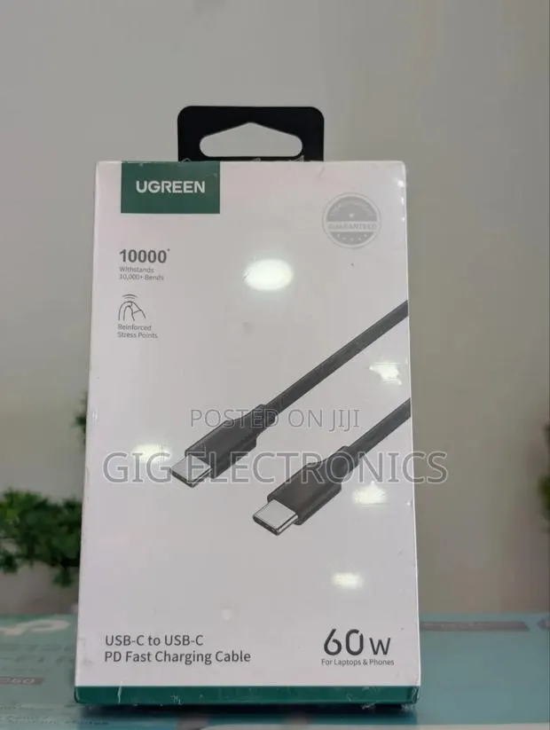 UGREEN 2 Meter 60W Type-C to Type-C 2.0 Cable – US286 · Photo 1