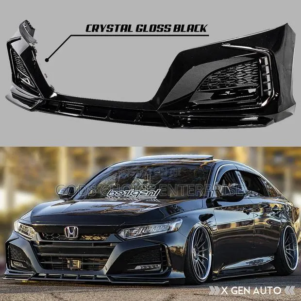 Complete Front and Back Bumper Accord Black Ediction 2018-2021-2022 · Photo 1