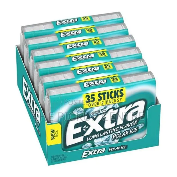 Extra Polar Ice Gum 35 Sticks /6counts Pack(500ghs for Pack) · Photo 1