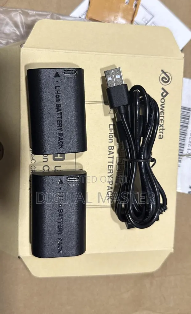 2 Kit Lp-e6nh Usb-c Rechargeable Li-ion Battery (7.2v 2950mah 21.24wh) · Photo 1