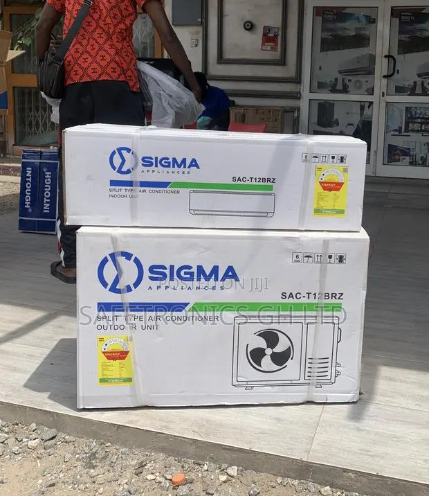 Available White Sigma 1.5hp R410 Split Air Conditioner · Photo 1