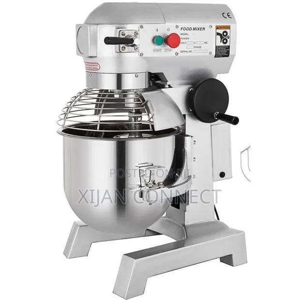 20l Commercial Dough / Planetary Food Mixer With Stainless Steel Bowl · Photo 4