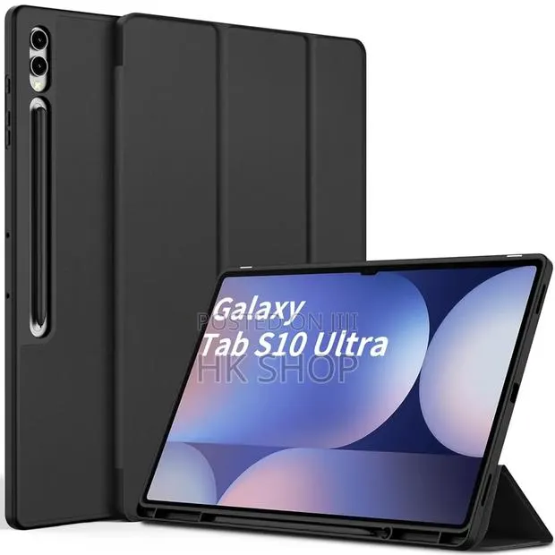 Samsung Galaxy Tab S10 Ultra / S9 Ultra Slim Pu Leather Case · Photo 1